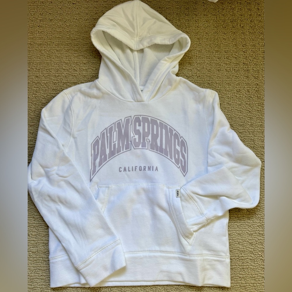 Abercrombie Kids White Palm Springs Hoodie